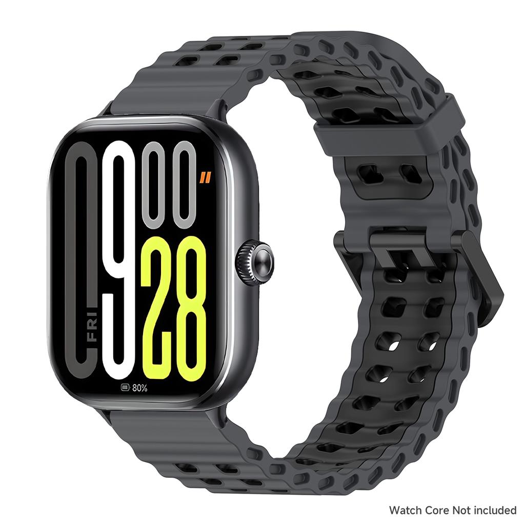 For Redmi Watch 6 5 4 Strap Silicone Wristband For Xiaomi Mi Band 8/9 Pro Band Correa Sport Bracelet Replacement Accessorie