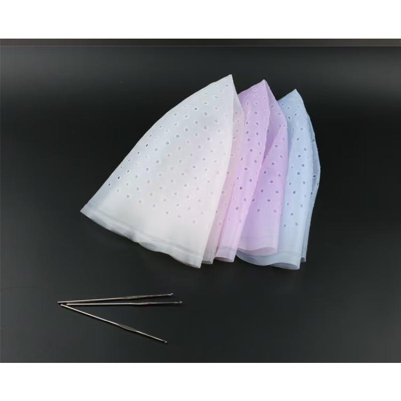 Silicone Highlighting Cap for Hair Coloring - Pre-Punched Holes, Reusable & Durable Hair Dye Tool for Balayage & Hair Treatment (Home/Salon Use)