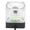 Wasserpumpe PUBM4YT Integrierter 7cm Robuster Computer-Wasserkühler mit Durchflussanzeige für Computer-CPU