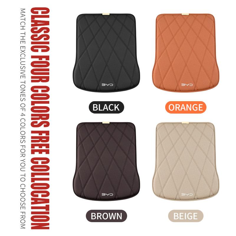 For BYD Seal Seagull Dolphin Sealion 7 6 Atto 3 Song Plus Accessories NAPPA Leather Car Seat Cover Seat Car Seat Cushion Parts