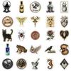 10 30 50Pcs Vintage Gothic Apothecary Stickers Halloween Cool Decals Decoration Diy Phone Skateboard Laptop Graffiti Decals Toy