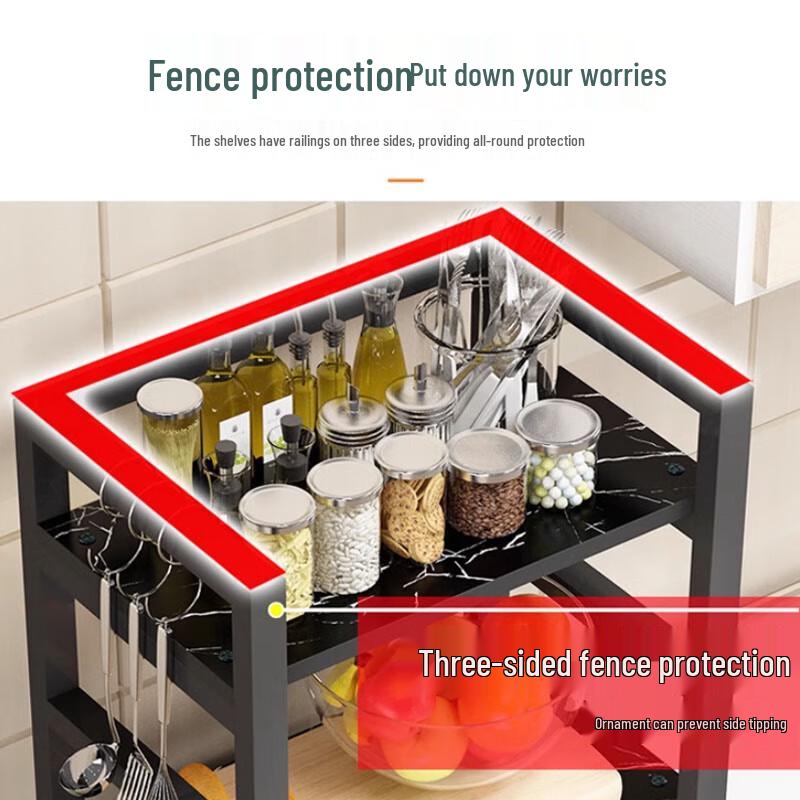 Cloud Frost 5-Tier Kitchen Storage Rack