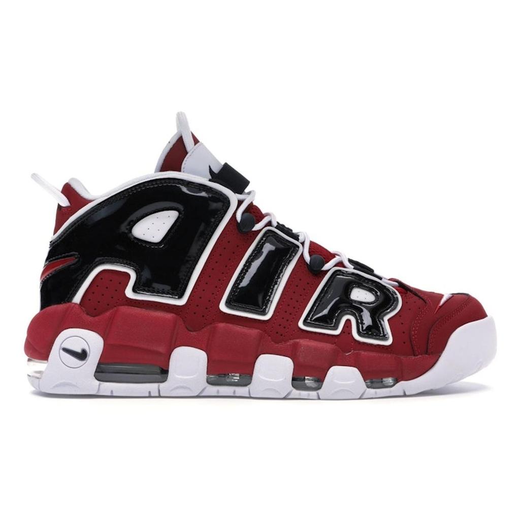 Nike Air More Uptempo Bulls Hoops Pack Pánské tenisky Varsity-Red Black-White 921948-600