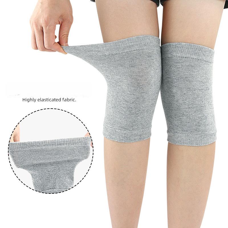 Spring and Autumn Warm Leg Cover Protective Sports Cycling and Dancing Air Conditioning Room Warm Cotton Knee Pads Sports Socks Knee Pads