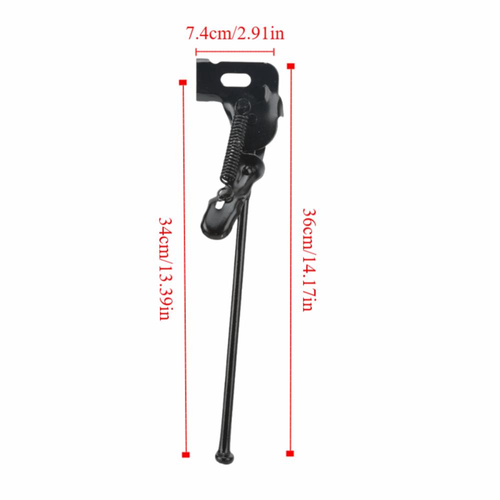 Durable 26 Inch Bike Kickstand Iron Quick Release Bike Kick Stand Sturdy Simple Install Bike Stand Support Cycling Accessory
