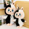 White And Black Demon Shaped Cartoon Plush Toy Doll For Children Gift