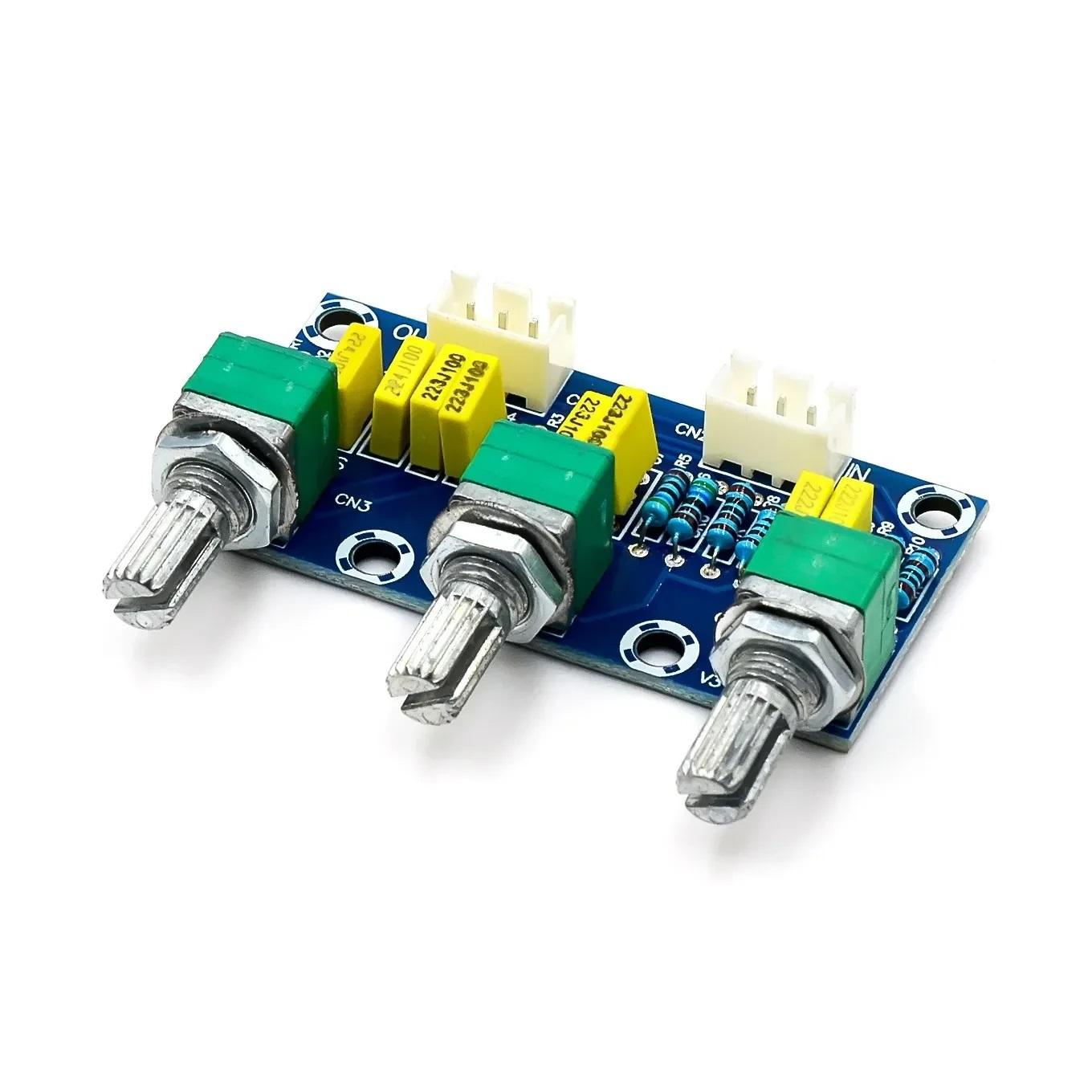

XH-M802 Passive Tone Board Amplifier Preamp Power Module Low High Sound Adjustment Electonic Diy Electronic PCB Board