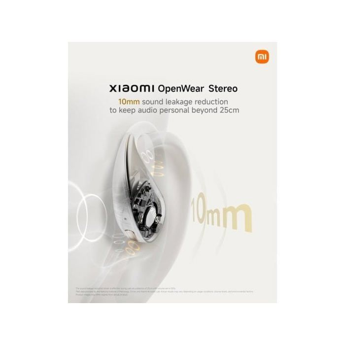 Kabellose Kopfhörer - Xiaomi - Openwear Stereo - 38,5 Stunden Akkulaufzeit - AI-Geräuschunterdrückung - In-Ear
