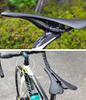 GORIX Carbon Saddle for Road Bikes, Lightweight, Perforated, 3K Carbon Fiber/Carbon Rails, Matte Black, Suitable for Cross Bikes, MTBs, and Hill Climb