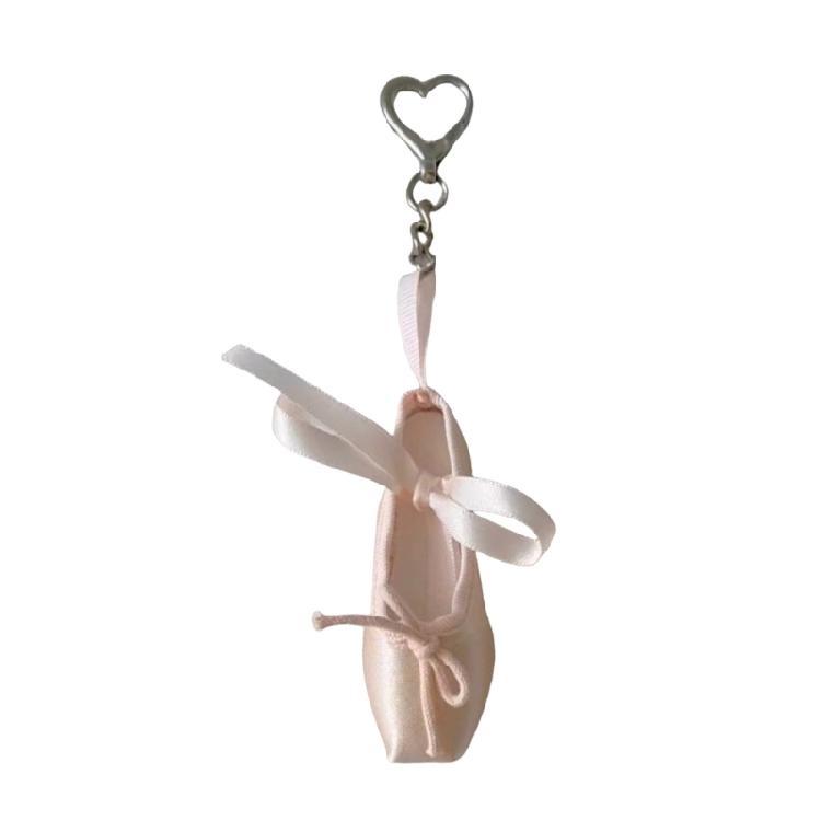 Fashionable Ballet Shoes Phone Strap Key Pendant for Stylish Girls Versatile Bag Decoration Charm Keyring Decoration