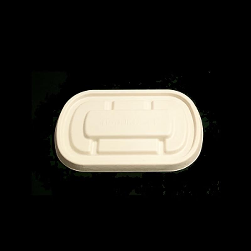 ShouHe Disposable Biodegradable Oval Meal Containers & Lids