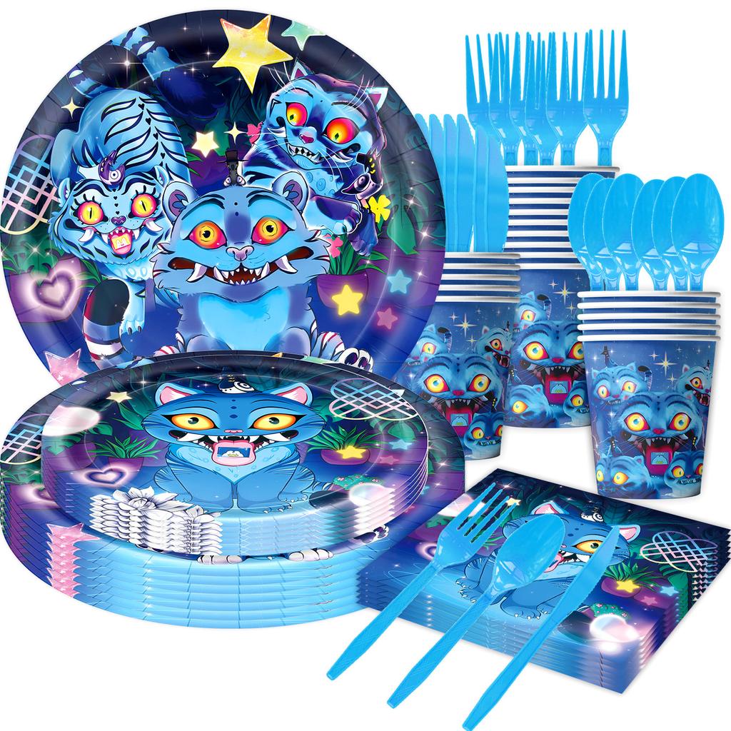 Popular Witch Hunters Themed Party Supplies Birthday Decorations Arrangements Props Tableware Banners Tissue