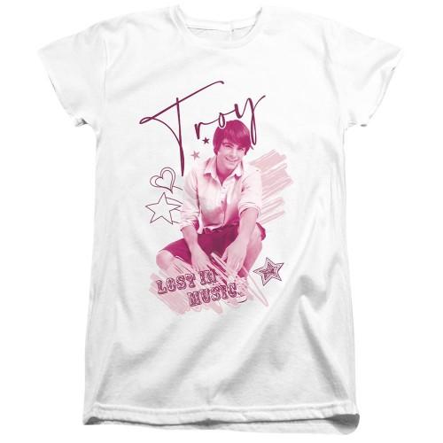 High School Musical Womens/Ladies Troy T-Shirt