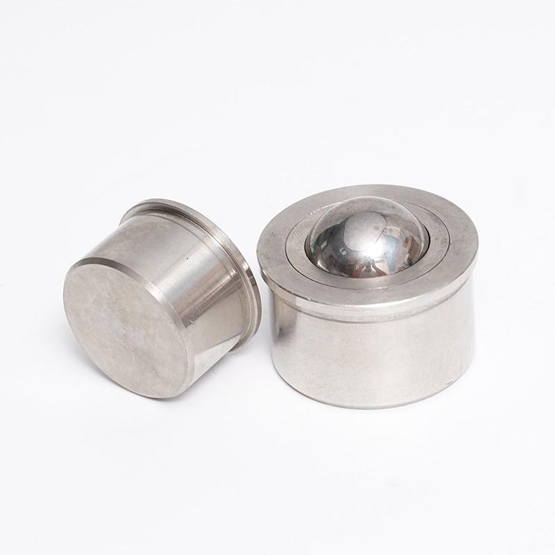 Universal Steel Ball Roller BCHA Press-In Adhesive Type Bull's Eye Bearing
