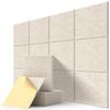 Self-Adhesive Acoustic Wall Panels, 12-Pack - Ideal for Home Studios and Offices