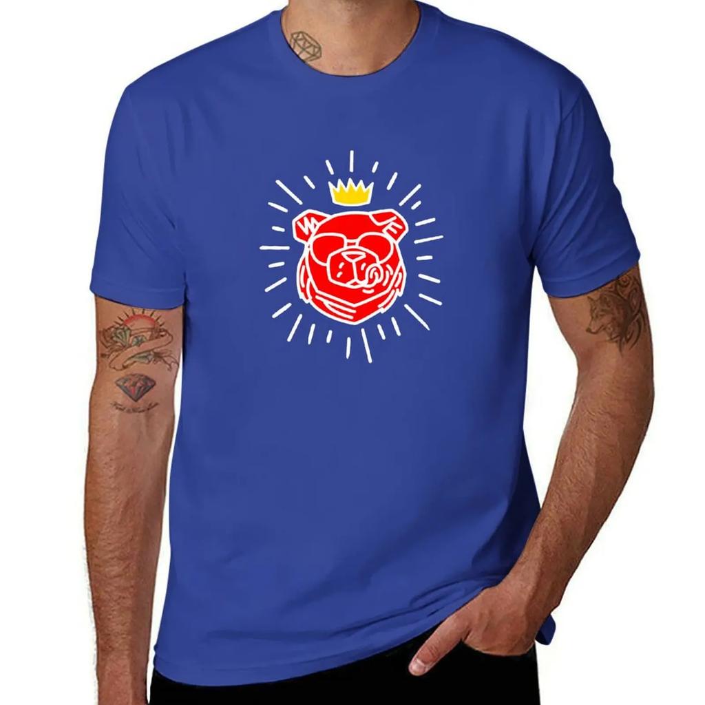 ROBUST BEAR PRIDE 24 C T-Shirt Summer Top Sports Fans Blacks Clothing for Men
