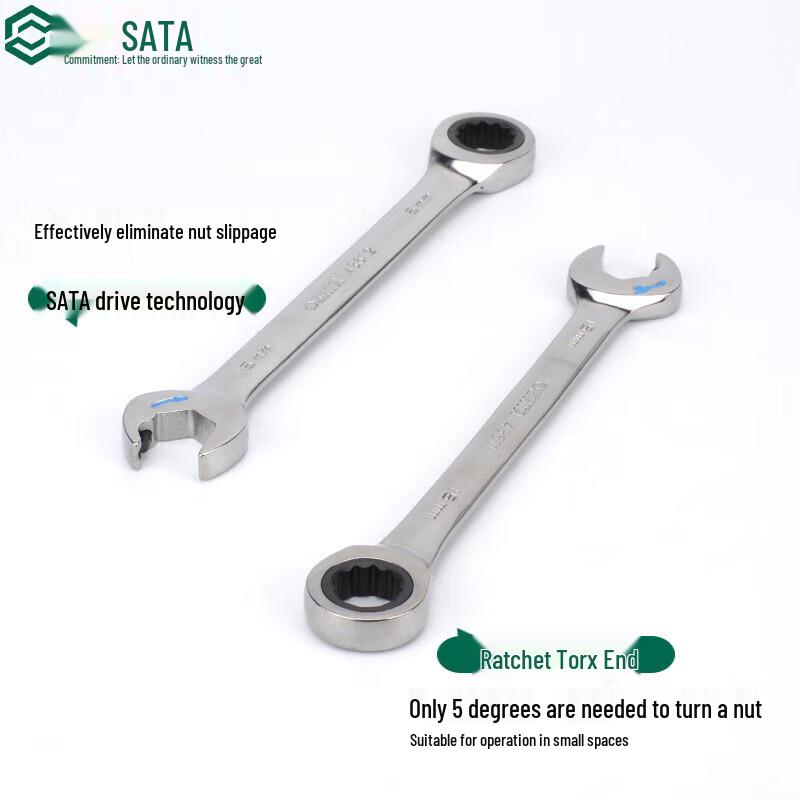 SATA Combination Ratchet Wrench