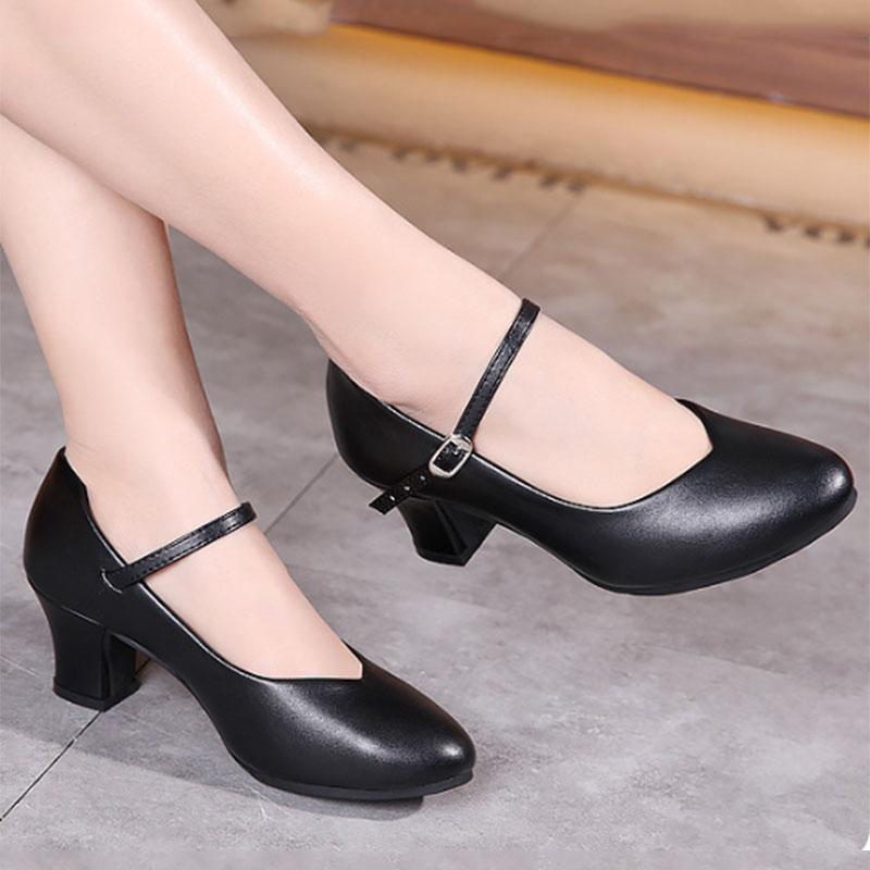 Women Latin Salsa Dance Shoes Girls Heel 5cm Modern Ballroom Dance Shoe Ladies Girl Tango Dancing Shoe Size 34-40