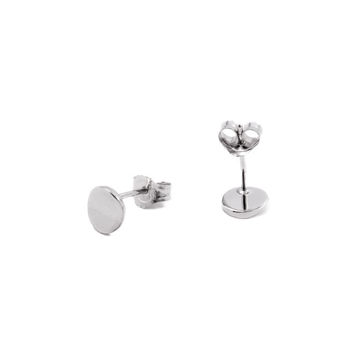 Earrings - LUXENTER - Essential - Sterling Silver 925 - Pearl &; Zirconium Oxide - Rhodium-plated Finish