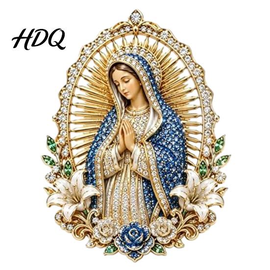 Faith Symbol Brooch Sacred Heart of Jesus Brooch Confirmation Souvenir Christian Accessory