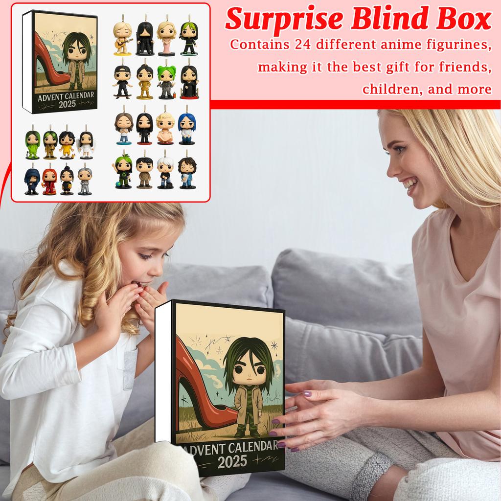 Countdown Calendar Includes 24 Gifts, Countdown Calendar, And Surprise Toys