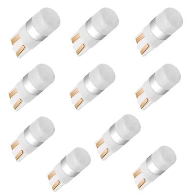 HIGH-FIVE STORE T10 T15 T16 Universal LED White Position Lamp License Plate Room Lamp Trunk Light 6000K Compatible (10)