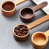 Coffee Bean Spoon Wood Spoon Several Spoons Coffee Powder Milk Powder Gram Weight Quantitative Spoon Gram Spoon Measuring Spoon