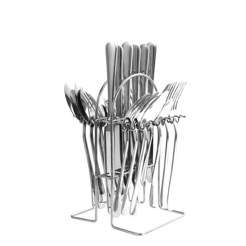 1010 Stainless Steel Cutlery 24-piece Gift Box Set Hotel Western Cutlery Knife and Fork