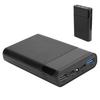 ABS 4 x 18650 Portable   Quick Charging Battery Box Repeated Disassemble No Welding Mobile Power Case Kit