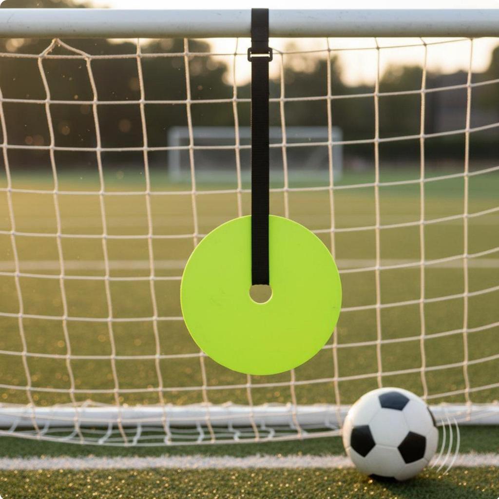 Soccer Accuracy Training Disc Easy Installation Hanging Target Portable Discs