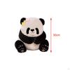 Adorable Panda Plush Toy - Soft and Cuddly Gift for Valentine's Day or Halloween