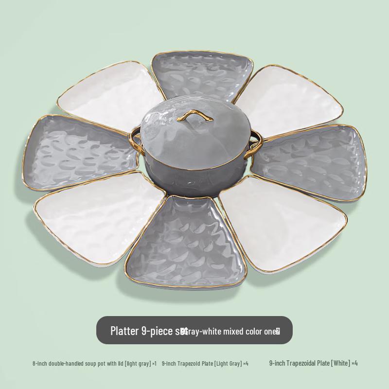 Naijiang Nordic Enamel Dinnerware Set