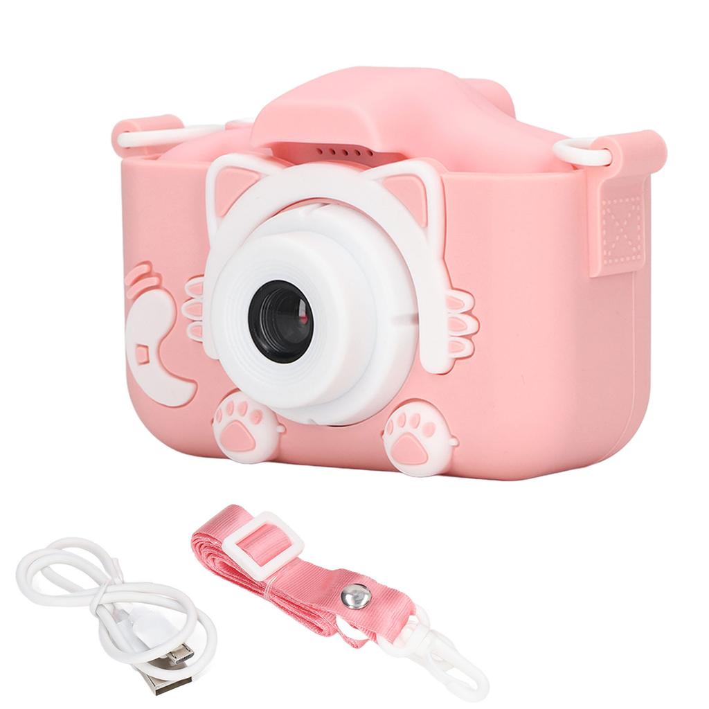 Video Toddler Camera Silicone   Kids Camera Toy With Carry Rope for Children