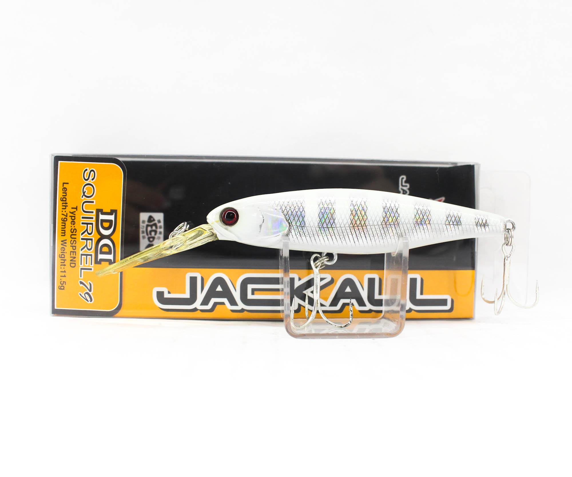 Jackall DD Squirrel 79SP Suspending Lure Zebra Glow (2906)