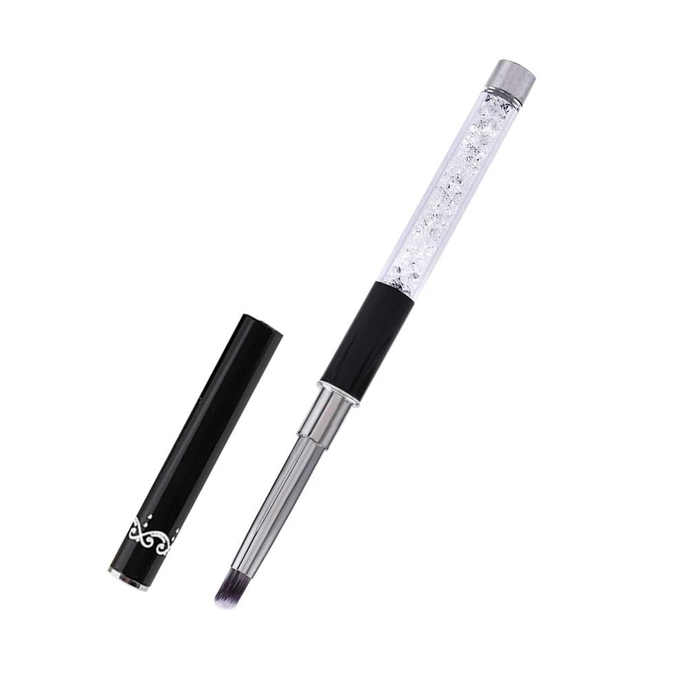 1 Stück Nail Art Design Pinselset Kristall Diamant Stiel Linien Schnitzen Zeichenstift Phototherapie UV Gel Malpinsel Maniküre Werkzeug