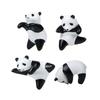 Wall Cartoon Cute Climbing Posture Panda Mini Model Ornament For Decoration Cup