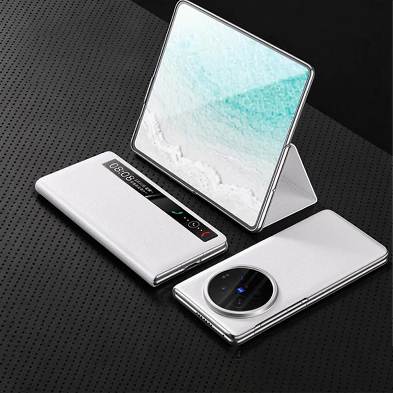 Leather Case For Vivo X Fold 6 Anti-fall Back Cover Case for VIVO X FOLD 6