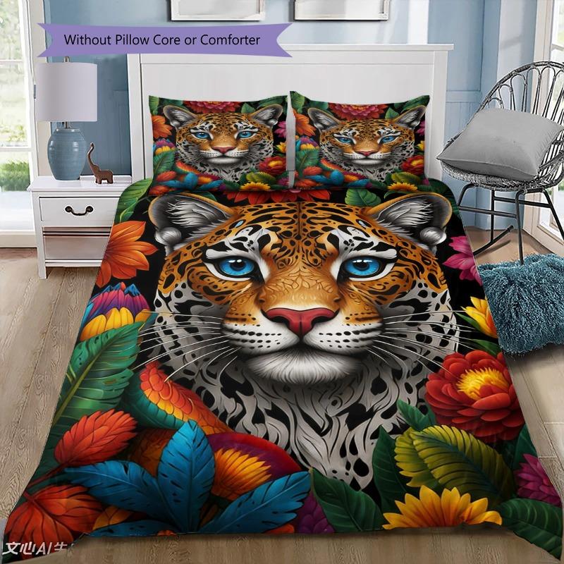 

Purple Wolf Dreamcatcher 3PCS Bedding Set, Duvet Cover with Pillowcases 135x200cm