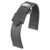 [uxcell] 18mm Leather Watch Band Vintage Strap Quick Release Replacement Wrist Band Stainless Steel Butterfly Buckle Men's Women's Gray