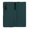 Custodia Pieghevole in Pelle Per Samsung Galaxy Z Fold 4 5g Custodia Sottile Pieghevole per Smartphone con Alloggio per Penna Cerniera Antiurto Custodia per Telefono