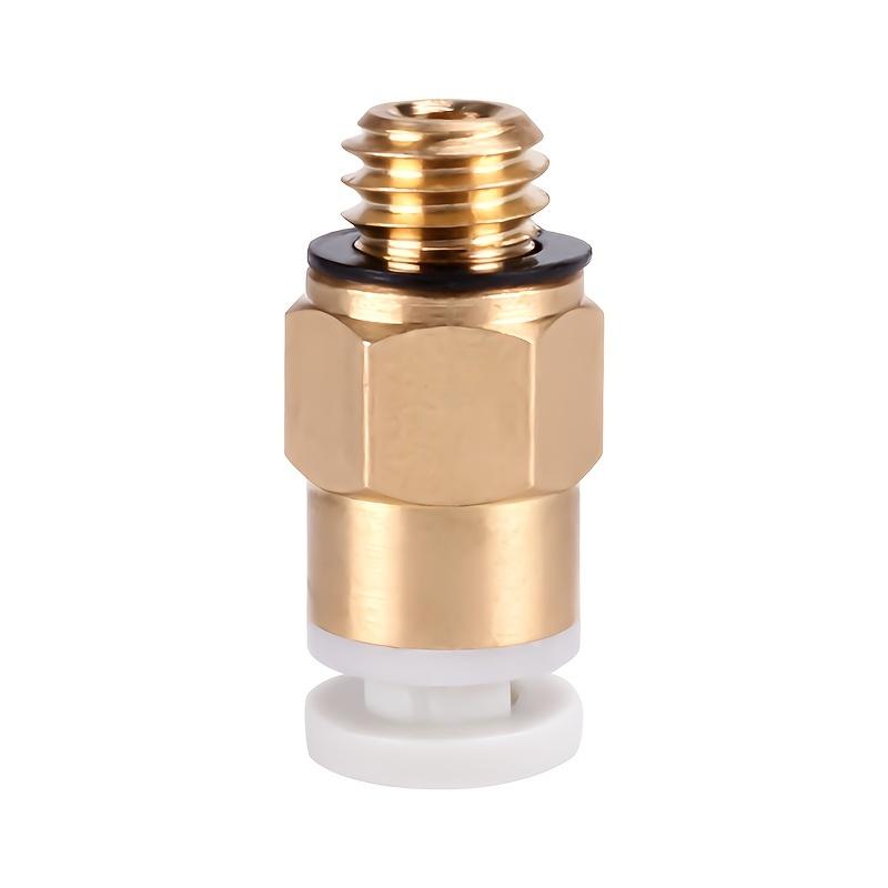 10 pezzi / 20 pezzi Accessorio stampante 3D Estrusore remoto Repap Giunto pneumatico con tubo 4 * 2mm Vite M6