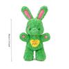 Valentines Day Easter Bunny Soft Cuddly Teddy Bear Plush with Fluffy Fur Adorable Heart Stuffed Animal Rabbit Romantic Gift