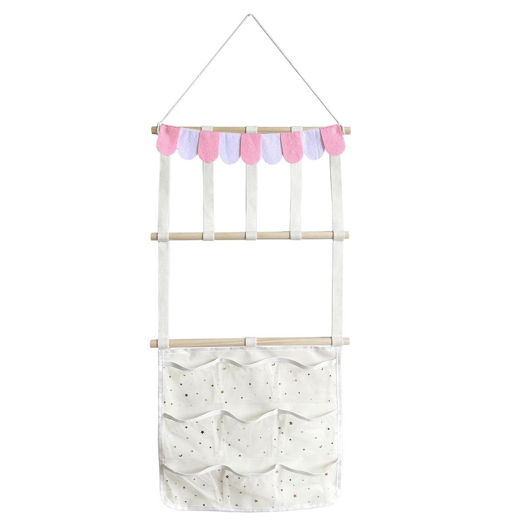 Space Saving Hair Accessories Holder With Wall Hook For Organizing Bowknot Headbands And Hair Clips