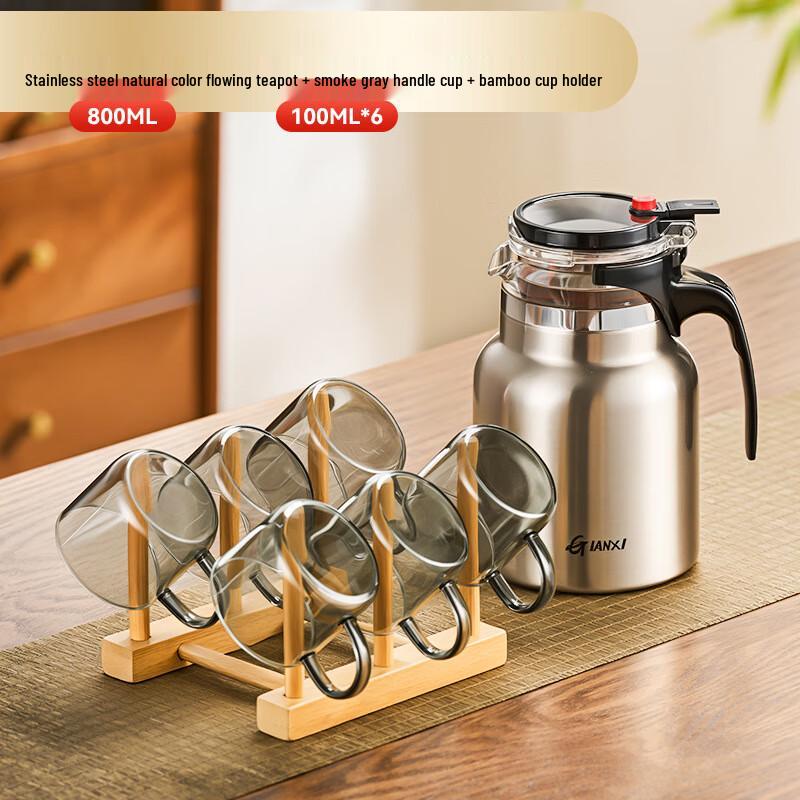 Changqi Stainless Steel Insulated Tea Pot Set