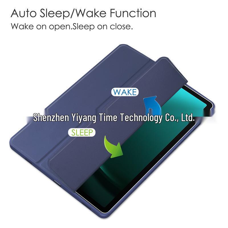 Capa Acrílica Tripla Dobrável Samsung Galaxy Tab S10+/S9 Plus/S9 FE+ para Uso Transfronteiriço