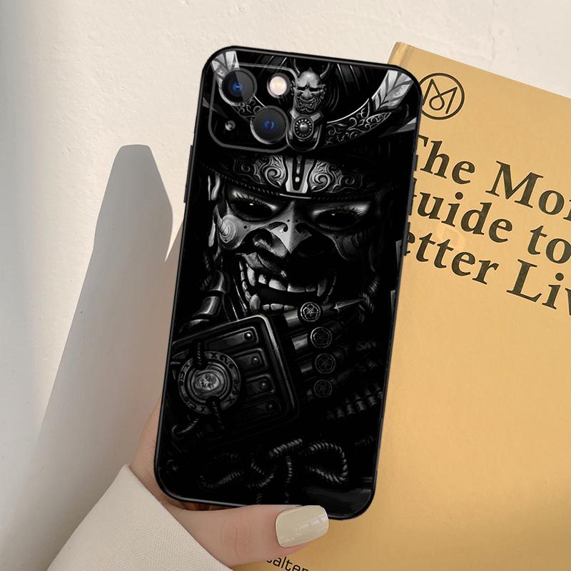 

Japanese Samurai Warrior Phone Case For iPhone 17 16 15 14 13 11 12 Pro Max mini XR 16e 15 16 Plus 17 Air Full Cover iPhone 14Pro MAX