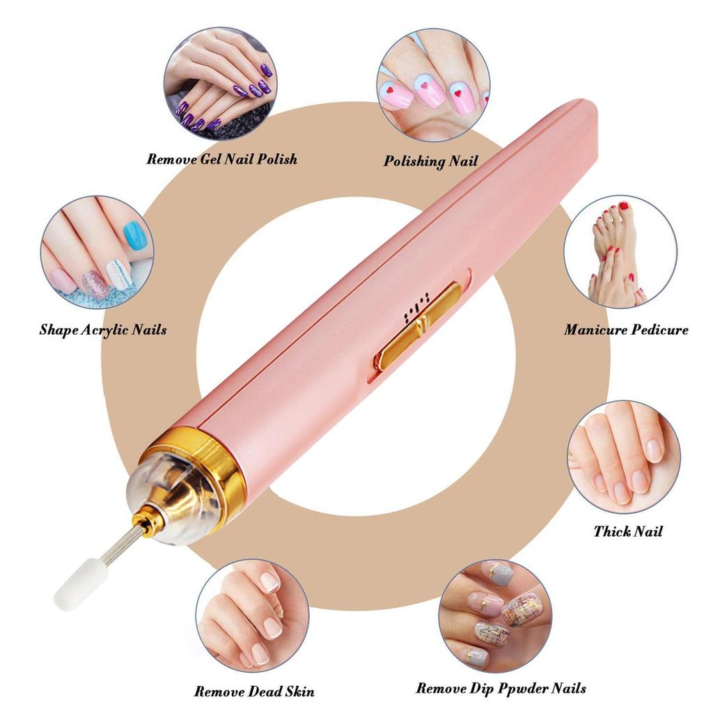 Professional Electric Nail Drill Machine Manicure Pedicure Drill Set Ceramic Nail File Nail Drill Equipment Tools