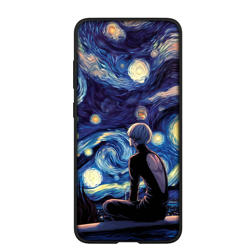 

Phone Case for iPhone 17 16 15 Plus 16E Huawei P30 P20 Lite Redmi Note 14 12 11 13 Pro Max OPPO A60 A80 A40 A18 A38 Anime Tokyo Ghoul Ken Kaneki Cover for Samsung Galaxy S23 Ultra аеро
