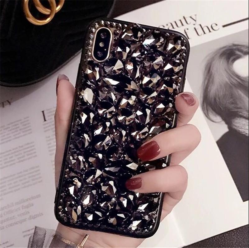 Luxury for IPhone 16 Phone Case for IPhone17 Promax Rhinestone XR Creative 14 Women’s Fashion