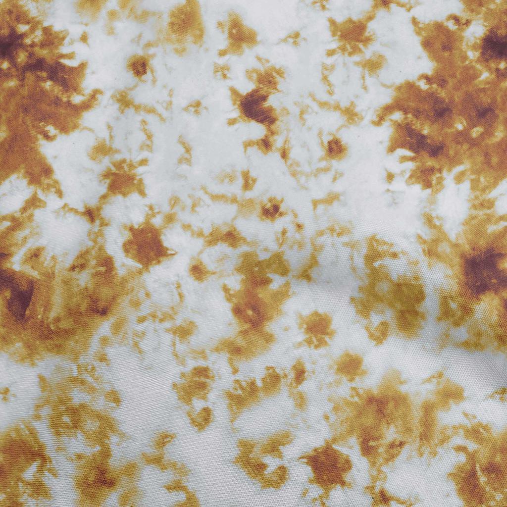 oneOone Cotton Flex Maroon Fabric Tie Dye Fabric For Sewing Printed Craft Fabric By The Yard 40 Inch